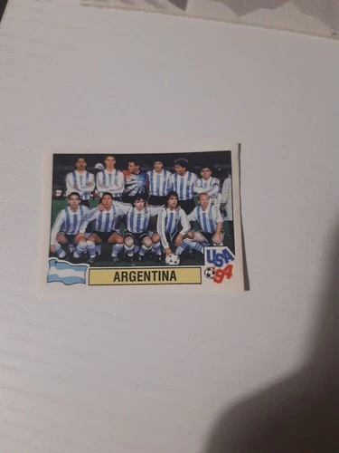 USA 94 WC Panini 258 Argentina Figurina Nuova con velina