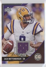 2014 Upper Deck Conference Greats Jerseys Zach Mettenberger #60 10k8
