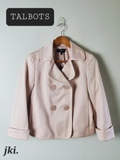 Talbots Petites Women's Double-Breasted Blazer Jacket