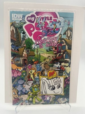 My Little Pony #1 RE Dynamic Forces Brian Milligan Original Art Twilight Sparkle