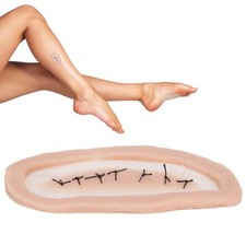 Scary Scars Tattoo Sticker Fake Wound Scar Costume Makeup Halloween Decoration