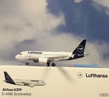 Herpa Wings 1:500  Airbus A319  Lufthansa D-AIBE   538749  Modellairport500