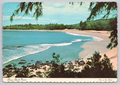 c23155 Haena Beach Kauai Hawaii USA Postkarte