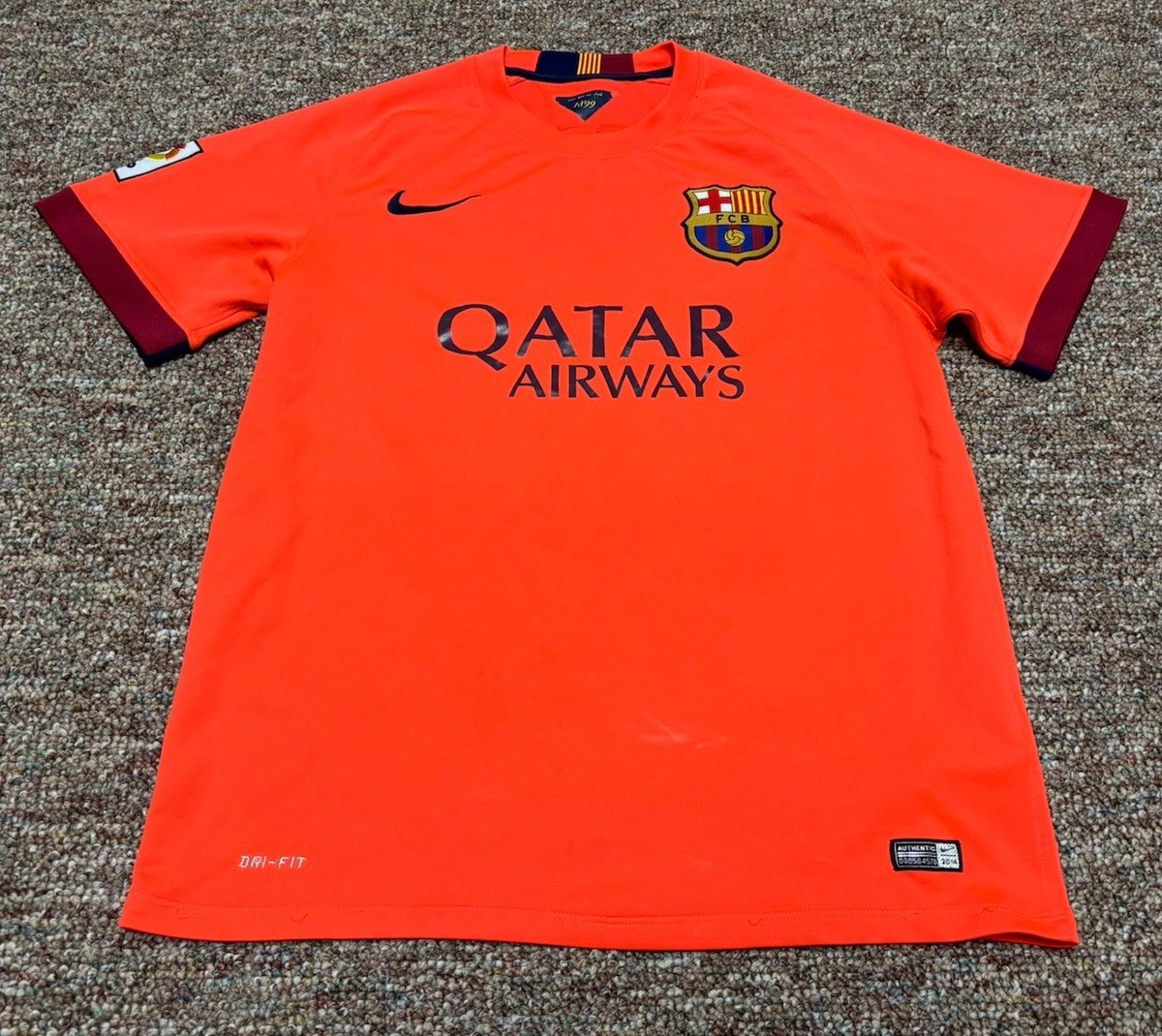 FC Barcelona Nike サッカーシャツ オレンジ Nike 2006-07 FC BARCELONA SHIRT XL | eBay