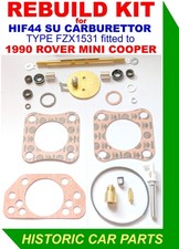 Rebuild Kit For Hif44 Su Carb Fzx1531 On Rover Mini Cooper 1990-on