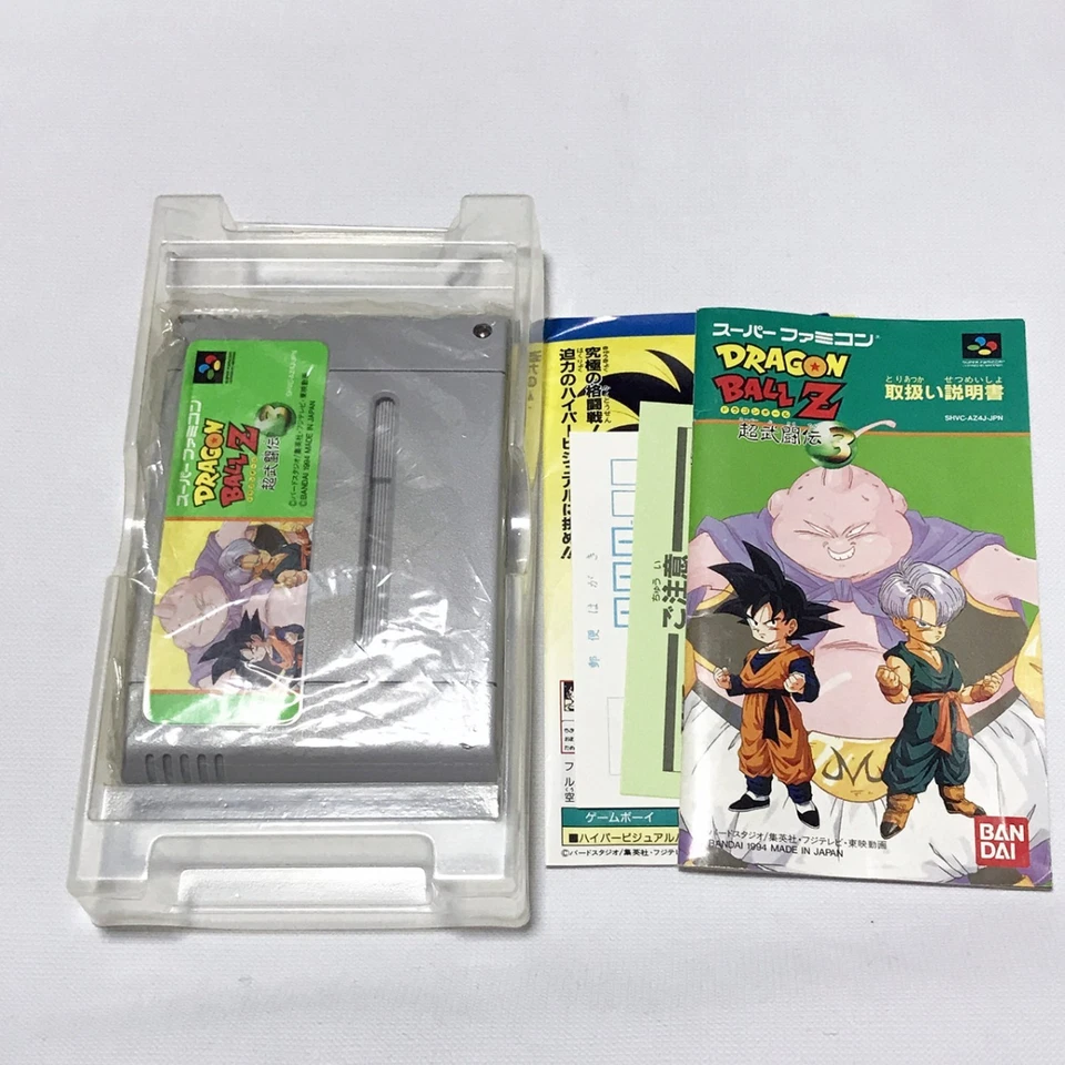 Dragon Ball Z: Super Butoden 3 SNES Used Bandai Japan Game - Image 3 of 4