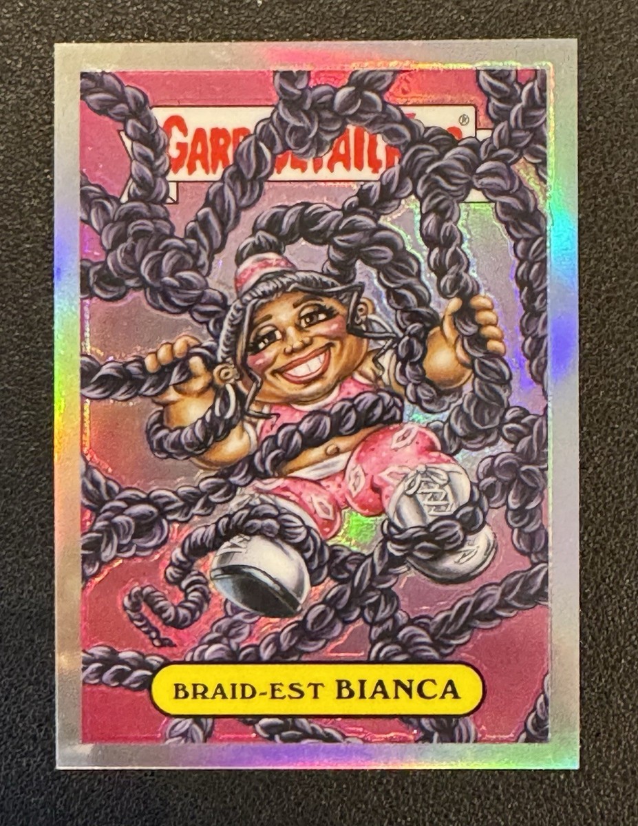 2026 Topps Chrome WWE Garbage Pail Kids BRAID-EST BIANCA Belair
