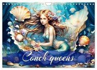 Conch Queens (Wall Calendar 2027 DIN A4 Landscape), Calvendo 12 Month Wall Calen