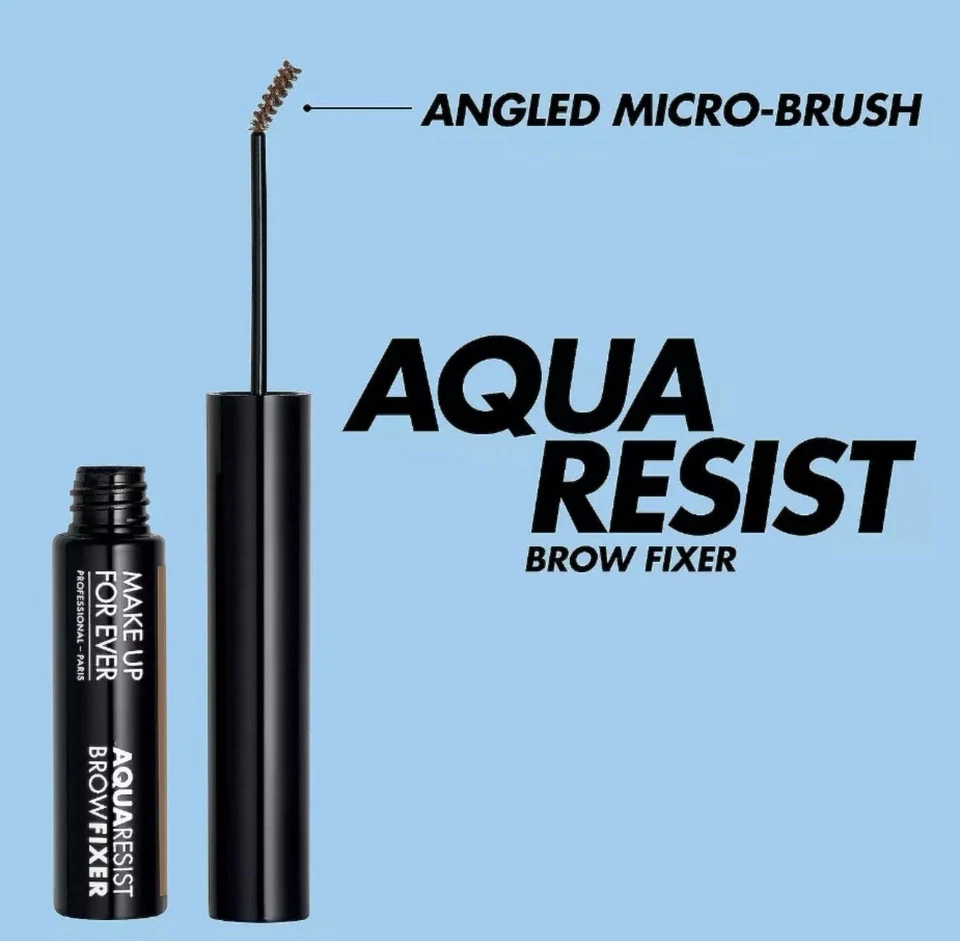 2Make Up For Ever SOFT BLONDE Aqua Resist Brow Fix Waterproof Tinted Eyebrow Gel - Image 3 of 4