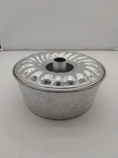 Vintage 3-Piece Maid of Honor Angel Food Cake Mold/Aluminum Pan-Sears