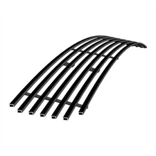 Fits 2007-2010 Chevy Silverado 2500/3500 HD Bumper Stainless Black Billet Grille