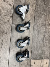 50mm Castors M10 Bracketed Bolt Set Of 4