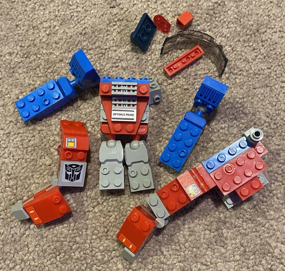 Transformer KRE-O Lego Micro Changer Autobot OPTIMUS PRIME 31143 Incomplete - Image 3 of 4