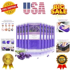 Paraffin Wax Refills, 10 Pack Lavender Scented Paraffin Wax Beads Blocks for ...