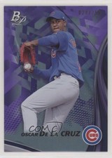 2017 Bowman Platinum Top Prospects Purple 28/250 Oscar De La Cruz #TP-OD y0i