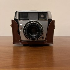 Vintage Baldar 35 mm camera w Baldanar 1:1:2.8/45 lens w case Color Prontormat