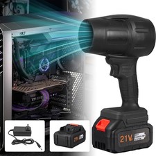 Cordless Leaf Blower Handheld Turbo Jet Blower with Super Power With 2 Battery