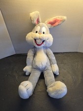Vintage Bugs Bunny Plush Mighty Star Dated 1971 Warner Brothers Looney Tunes