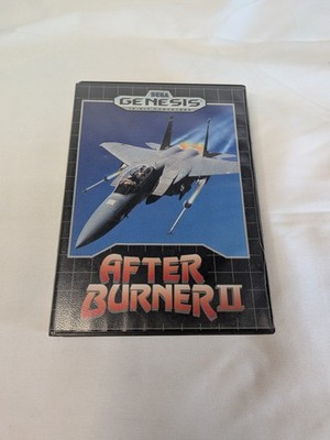 After Burner II (Sega Genesis, 1990) complete in box