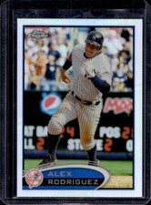 2012 Topps Chrome Alex Rodriguez Refractor #49 Yankees