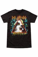 Def Leppard Hysteria T-Shirt, Rock And Roll Band Tee, Mens Graphic Shirt