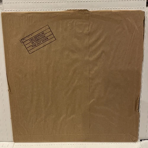 LED Zeppelin in Through the Out Door 1979 Vinyl Record Lp Album