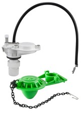 Keeney K831-1 Toilet Tank Repair Kit - Mini Pilot Non Anti-Siphon, Gray/Green