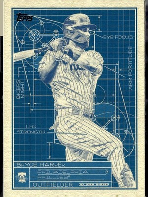 2024 Topps #SB-4 Bryce Harper Superstar Blueprint Philadelphia Phillies
