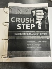 Crush Step 1: The Ultimate USMLE Step 1 Review by Adam Brochert (Paperback,...