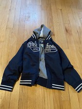 Oshkosh Boys Hooded Zipper Jacket Size M 5/6