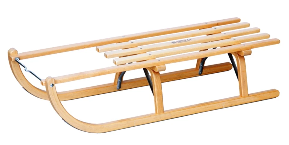 Ress Schlitten Rodel Davoser Holzschlitten direkt vom Hersteller - Bild 2 von 4