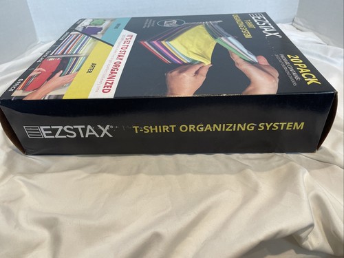 EZSTAX 20 Pack T Shirt Clothing Organization System 2016 Made In USA - Picture 6 of 11