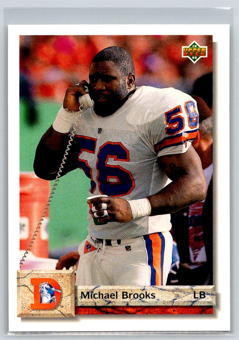 1992 Upper Deck #284 Michael Brooks
