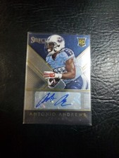 2014 Select Rookie Autographs Prizm Fuchsia #RAAA Antonio Andrews 144/149(S1)