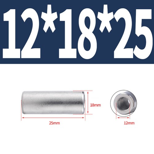 Alargarrar tuerca redonda acero inoxidable separador pilar hembra rosca pernos M2 - M20 - Imagen 135 de 156