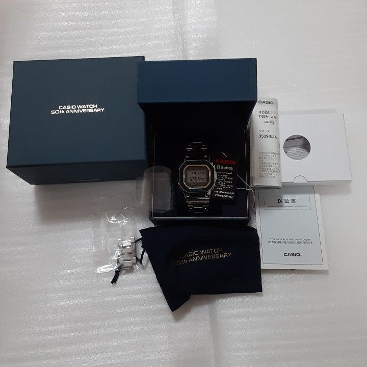 CASIO G-SHOCK 5000 SERIES GMW-B5000SS-2JR 50th Anniversary CASIO G-SHOCK 5000 SERIES GMW-B5000SS-2JR 50th Anniversary