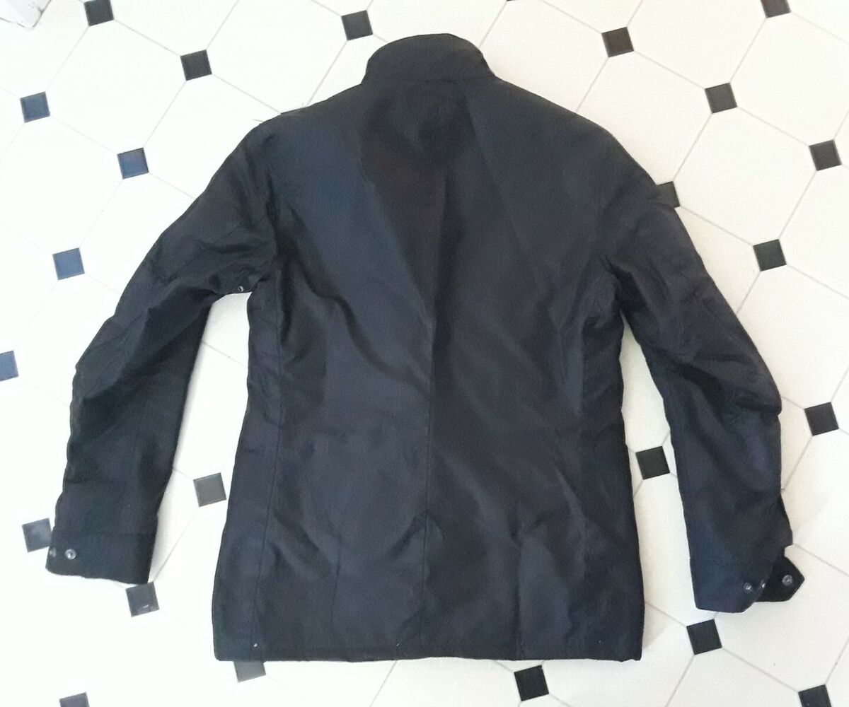 BARBOUR STEVE McQUEEN MOTORCYCLE JACKET WAX COTTON CANVAS S BARBOUR STEVE McQUEEN MOTORCYCLE JACKET WAX COTTON CANVAS S