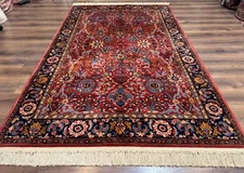 5.9 x 9 Karastan Rug Ispahan #766, Vintage Wool Discontinued Original 700 Series