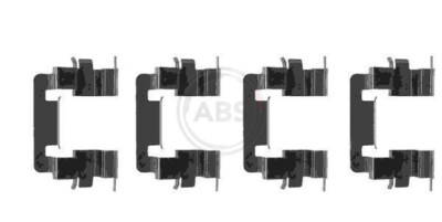 A.B.S. 1278Q Accessory Kit, disc brake pad for HONDA,NISSAN