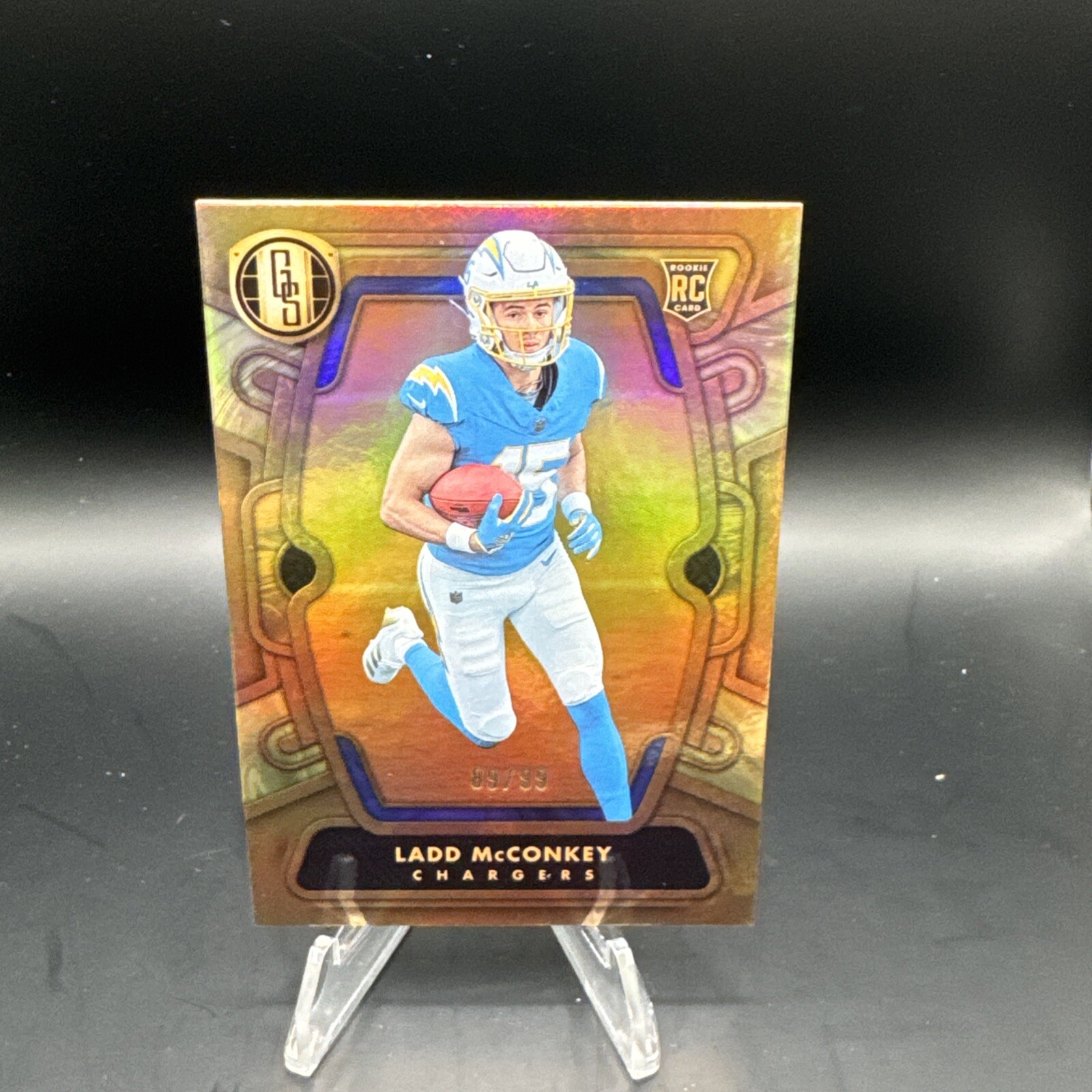 2024 Panini Gold Standard /99 LADD MCCONKEY RC Rookie Los Angeles Chargers JF1