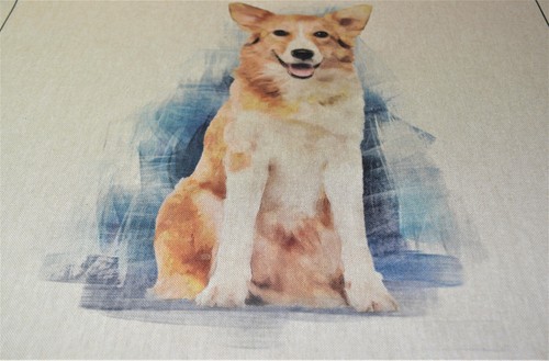 Fabric Cushion Panels Linen-look Country Creatures and Animals for Home Decor- - Picture 49 of 83