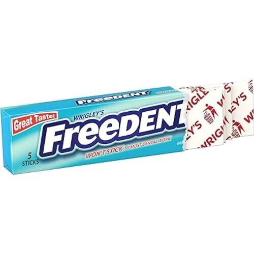 Wrigley's Freedent Spearmint Chewing Gum and Breath Mint 5 Pcs 8