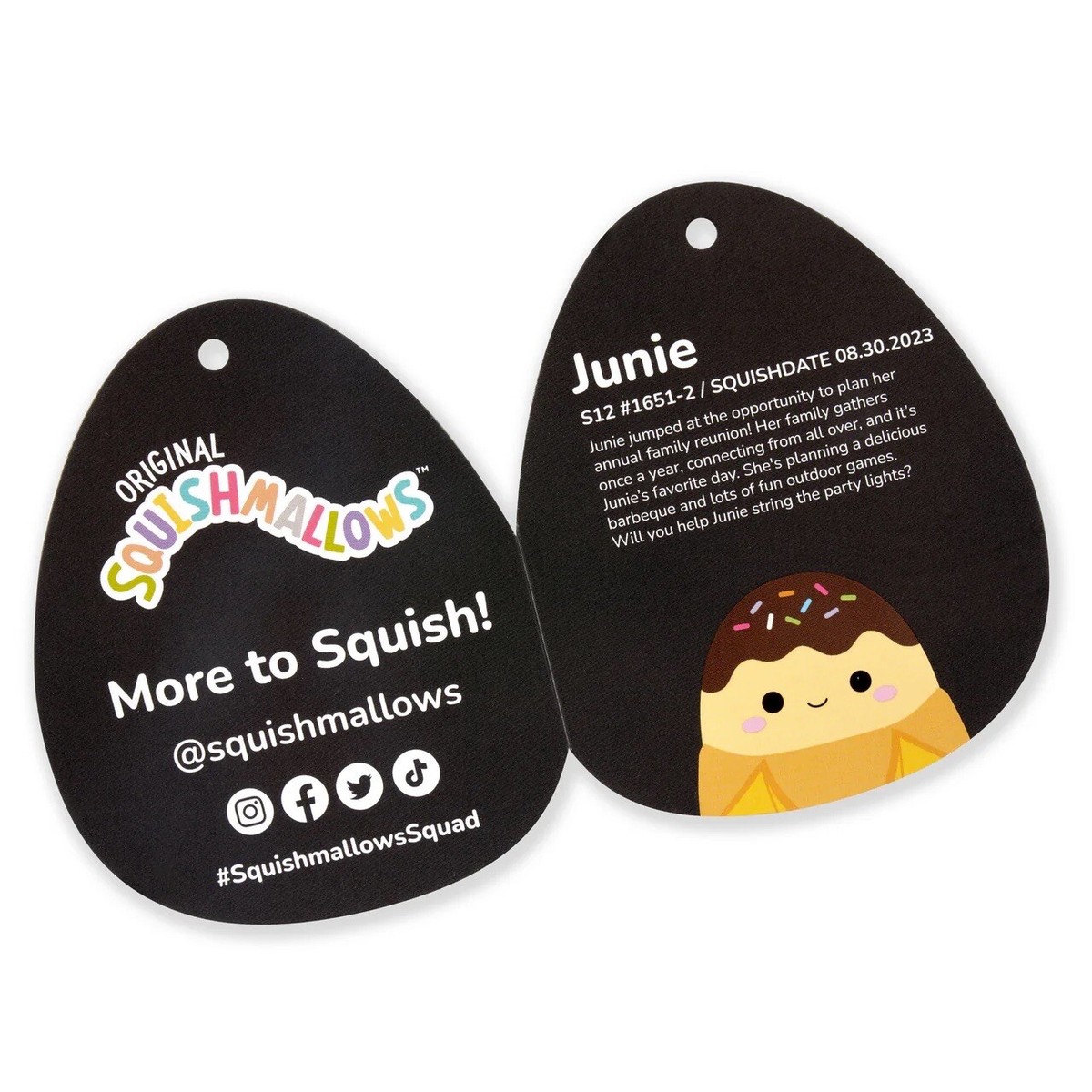 Squishmallows 40 Cm – Juni De Banaan – Zacht Pluche Knuffel – Originele Collectie 2024 – Ideaal Voor Knuffelen En Verzamelen