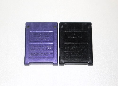 *Authentic* 2x Fujiwork PS2 8MB Memory Card PlayStation 2 Magic Gate - Picture 2 of 2