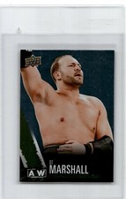 2021 Upper Deck AEW All Elite Wrestling Rainbow Foil Parallel   QT Marshall