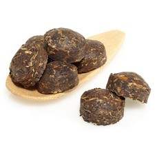 CHRYZANTEMA DOJRZAŁA PU-ERH CIASTA HERBACIANE TUOCHA DETOX ZIOŁOWA HERBATA ODCHUDZAJĄCA 50g