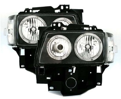 Faruri for VW T4 96-03 BUS Angel Eyes Negru TUNING DE LPVW28EL XINO DE