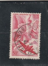 L5558 FRANCE timbre Y&T N° PA 17  de 1946-47 " iris " oblitéré
