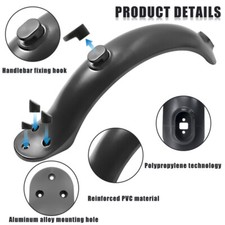 Black Mudguard Fender Bracket Kit for Xiaomi M365 / M365 Pro Electric Scooter