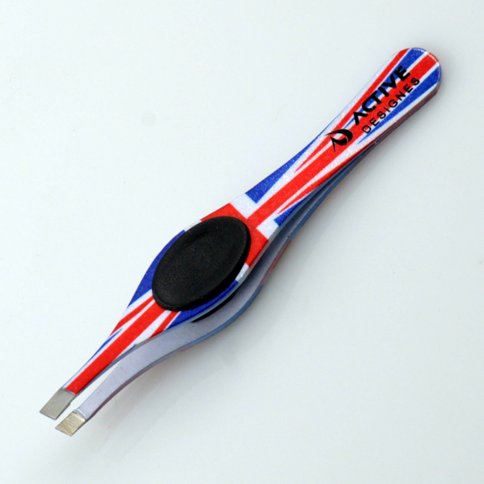 Eyebrow Grippy Tweezers Professional Slanted Tip Hair Removal Various Colours eBay